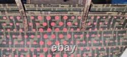 FENDI Roll Tote Perforated Zucca Canvas Shoulder Bag 100 % Authentic Lightweight