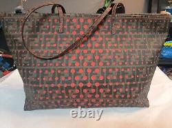 FENDI Roll Tote Perforated Zucca Canvas Shoulder Bag 100 % Authentic Lightweight