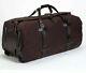 FILSON Extra Large XL 36 Rolling Leather Trim Duffle Bag Brown $725