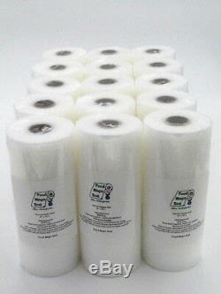 FULL CASE 15-8x50' Rolls Food Magic Seal 4 Mil for Vacuum Sealer Storage Bags