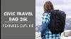 Features Outline Video CIVIC Travel Bag 26l