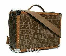 Fendi Ff Monogram Suitcase Travel Bag Suitcase Luggage