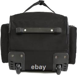 Fila 26 Lightweight Rolling Duffel Bag, Black, One Size