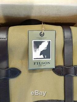 Filson Rolling Carry-On Bag Luggage Medium Tan Brand New With Tags 70323