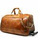 Floto Italian Leather Milano Trolley Rolling Luggage Suitcase Travel Bag