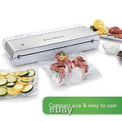 FoodSaver Compact Vacuum Sealer Machine with Sealer Bags and Roll for Airtigh