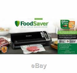 FoodSaver FM3600 2-in-1 Manual Food Preservation System with Storage Bags