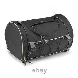 GIVI EA107B Motorcycle Motorbike Luggage Seat Roll Bag Tail Pack + Rain Cover