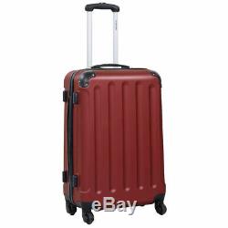 GLOBALWAY 3 Pcs Luggage Travel Set Bag ABS Trolley Suitcase New