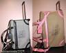 GUESS Avignon 22 Rolling DuffleTravel Luggage Suitcase Bag Pink Black New
