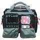 G-Outdoors GPS Rolling Range Zipper Backpack w-Shoulder Strap Ranger Bag Black