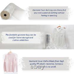 Garment Covers Roll Polythene Dry Cleaner Bags on Roll for Long Dress-All Sizes
