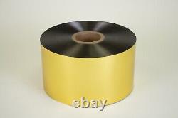 Gold Heat Sealable Packaging Film Roll 6.00 (152.4mm) Wide