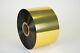 Gold Heat Sealable Packaging Film Roll 7.08 (180mm) Wide