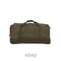 HIGHLAND TACTICAL Squad Rolling Duffel, Dark Green, One Size