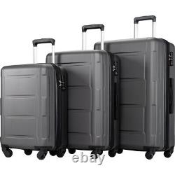 Hardshell Suitcase Lightweight Expandable Rolling Luggage Travel Bag 20 24 28