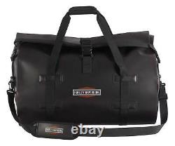 Harley-Davidson Waterproof Coated Polyester Roll-Top Duffel Dry Bag Black