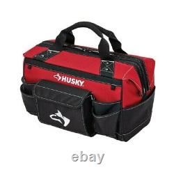 Husky 18-inch Rolling Tool Tote with 16-inch and 14-inch Bonus Bag