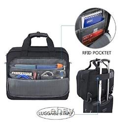 KROSER Rolling Laptop Bag Premium Wheeled Briefcase Fits Up to 17.3 Inch