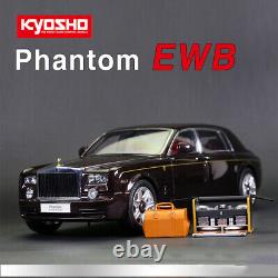 KYOSHO 118 Scale Model Car Rolls-Royce PHANTOM Extended Wheelbase With Wine Bag