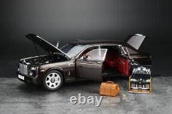 KYOSHO 118 Scale Model Car Rolls-Royce PHANTOM Extended Wheelbase With Wine Bag