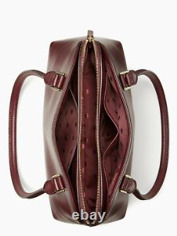 Kate Spade Greene Street Mariella Small Leather Shoulder Bag Cherrywood New$359