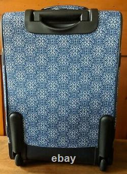 Kipling Teagan Pattern Small Nylon Rolling Duffel Bag Carry On Luggage NWT $249