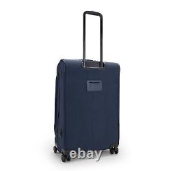 Kipling Youri Spin Medium 4 Wheeled Rolling Luggage Blue Bleu 2