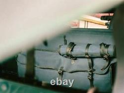 Land Rover Canvas Bulkhead Storage Bag With Tool Roll Khaki Exmoor