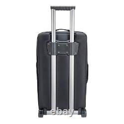 Large Bag Roller Luggage Suitcase Duffle Travel Roll Rolling Garment Wheels Pad