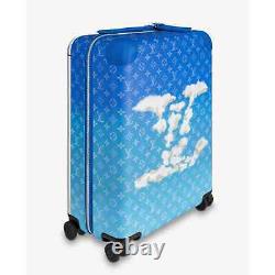 Louis Vuitton Horizon 55 LV Clouds Blue White Cabin Rolling Luggage Travel Bag