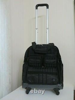 Lug Puddle Jumper Wheelie 2 Travel Rolling Bag Suitcase Luggage Black $225
