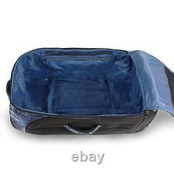 Luggage 30 Large Rolling Duffel Bag One Size Blue Palm Tree