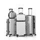Luggage 5 Piece Sets Lightweight Rolling Hardside Travel Suitcase with TSA Lock