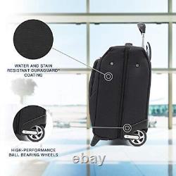 Maxlite 5 Lightweight Carry-On Rolling Garment Bag, 22-Inch Black