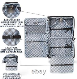 Maxlite 5 Lightweight Carry-On Rolling Garment Bag, Black, 22-Inch