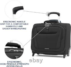 Maxlite 5 Softside Lightweight Rolling Underseat Tote Upright 2 Wheel Bag, Men a