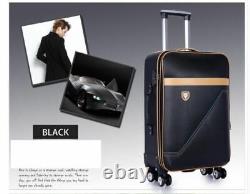 Men Rolling Luggage Cabin Suitcase Spinner Wheeled Business Travel Trolley Bags