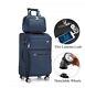 Men's 20 Inch Travel Suitcase Set Business Waterproof Travel Trolley Rolling Bag