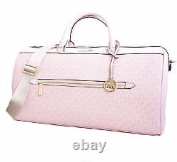 Michael Kors Ladies Travel Bag Weekender Travel XL Tz Duffle Dk. Pwdr. Blush New