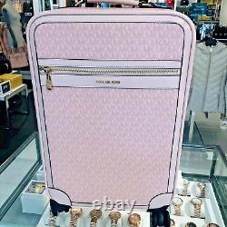 Michael Kors Lady Women Rolling Travel Trolley Suitcase + XL DUFFLE BAG PINK MK