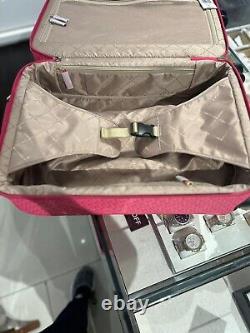 Michael Kors Rolling Travel MK Trolley Suitcase+ XL Weekender Duffle Bag