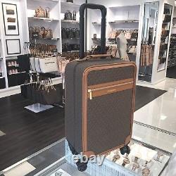 Michael Kors Women Rolling Travel Trolley Suitcase+xl Duffle Bag+medium Backpack