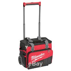 Milwaukee 48-22-8221 18-Inch Heavy Duty Ballistic Rolling Jobiste Work Bag