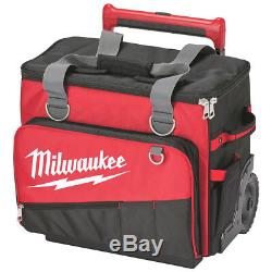 Milwaukee 48-22-8221 18-Inch Heavy Duty Ballistic Rolling Jobiste Work Bag