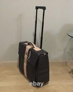 Misty Collection Laptop Travel Suitcase Roll Wheel Travel Luggage Carry On 17