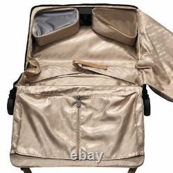 NEW ANDIAMO AVANTI 22 WHEELED WARDROBE GARMENT BAG LUGGAGE BLACK $695 Carry On
