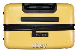 NEW! Arlo Skye The Zipper Check-In Rolling Luggage Bag Yellow