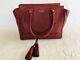 NEW Coach Legacy Candace Carryall Leather (19890) BlacK Cherry (Dark Red)