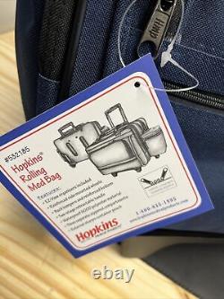 NEW Hopkins Rolling Medical Bag #532185 Waterproof Nurse Doctor Healthcare